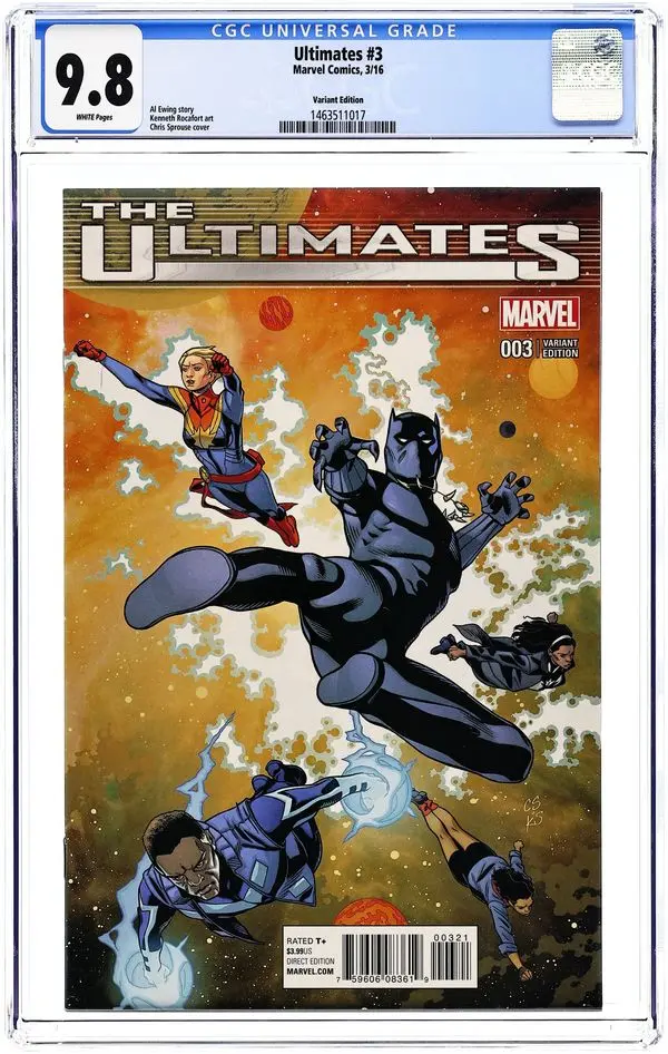 Ultimates (2015 Marvel) 3B CGC 9.8