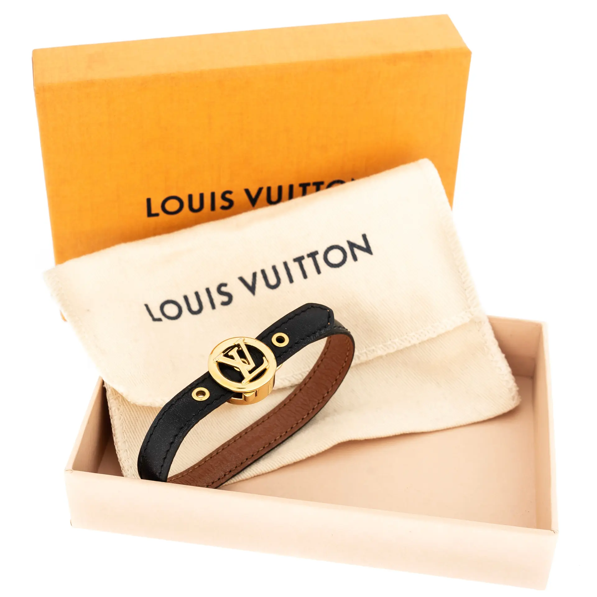 LOUIS VUITTON. Armband, "All around", Skinn, 2020.
