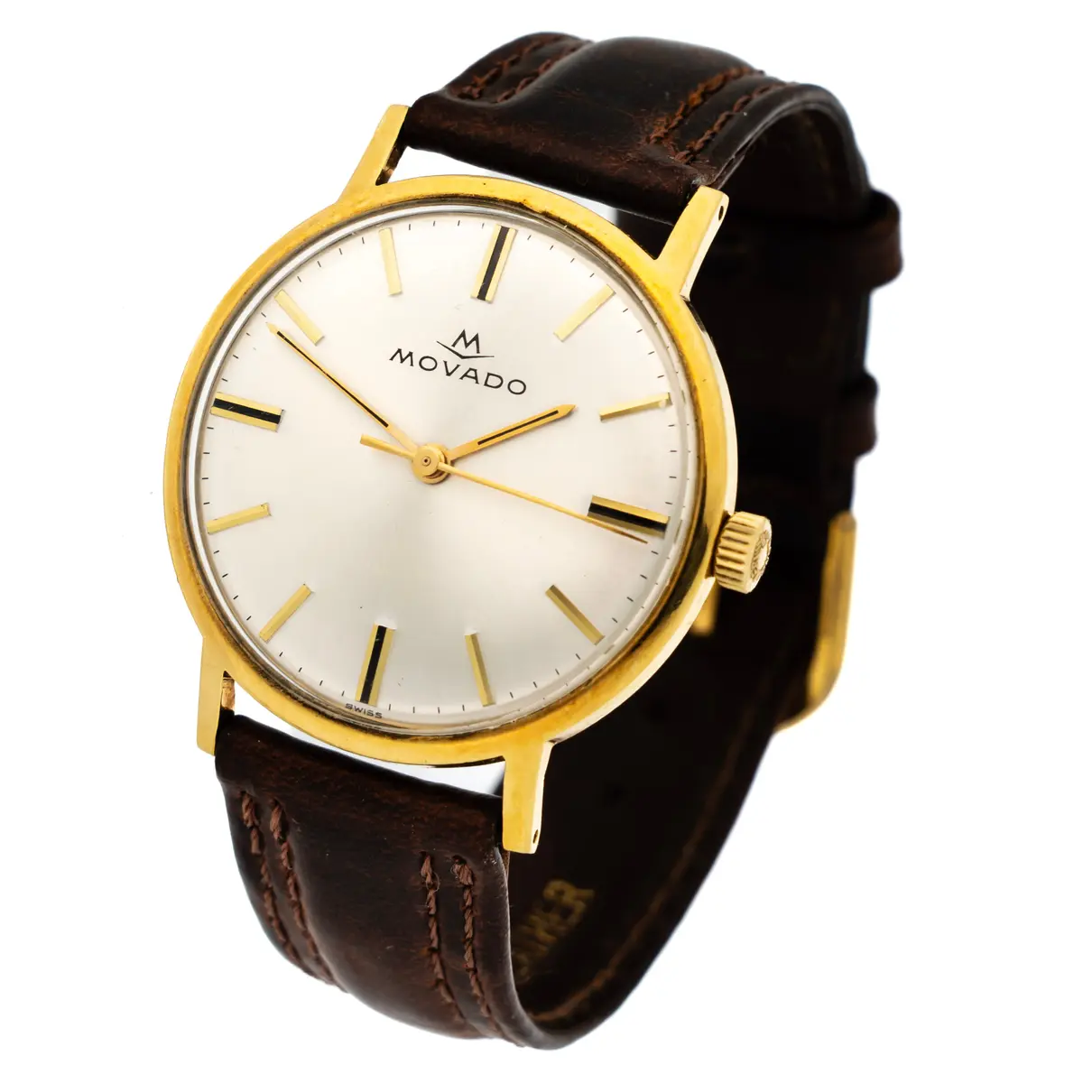 MOVADO. Armbandsur, Manuell, 34mm.