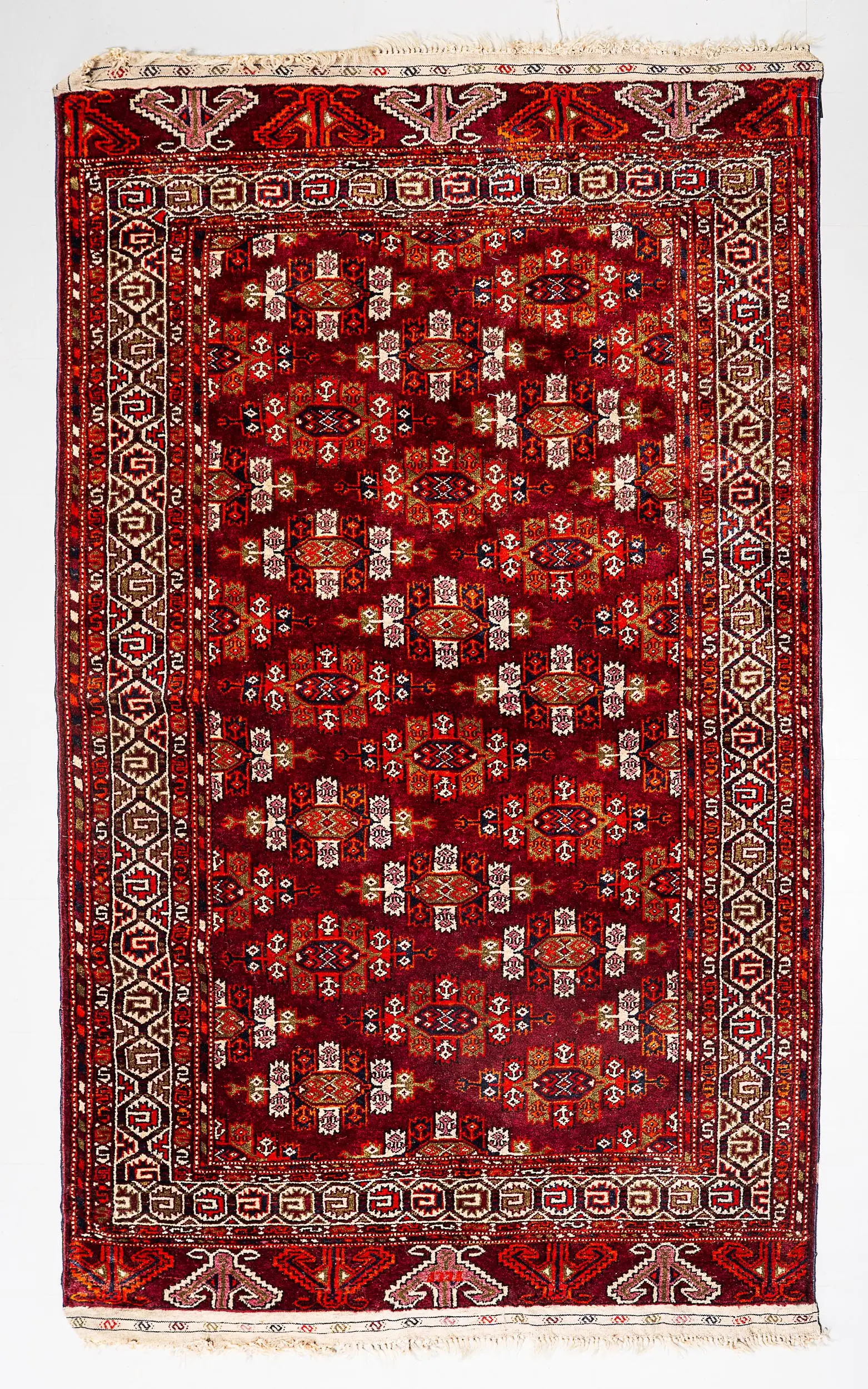 MATTA, Yomut, turkmensk, 1900-talets andra hälft. (113 × 195 cm).