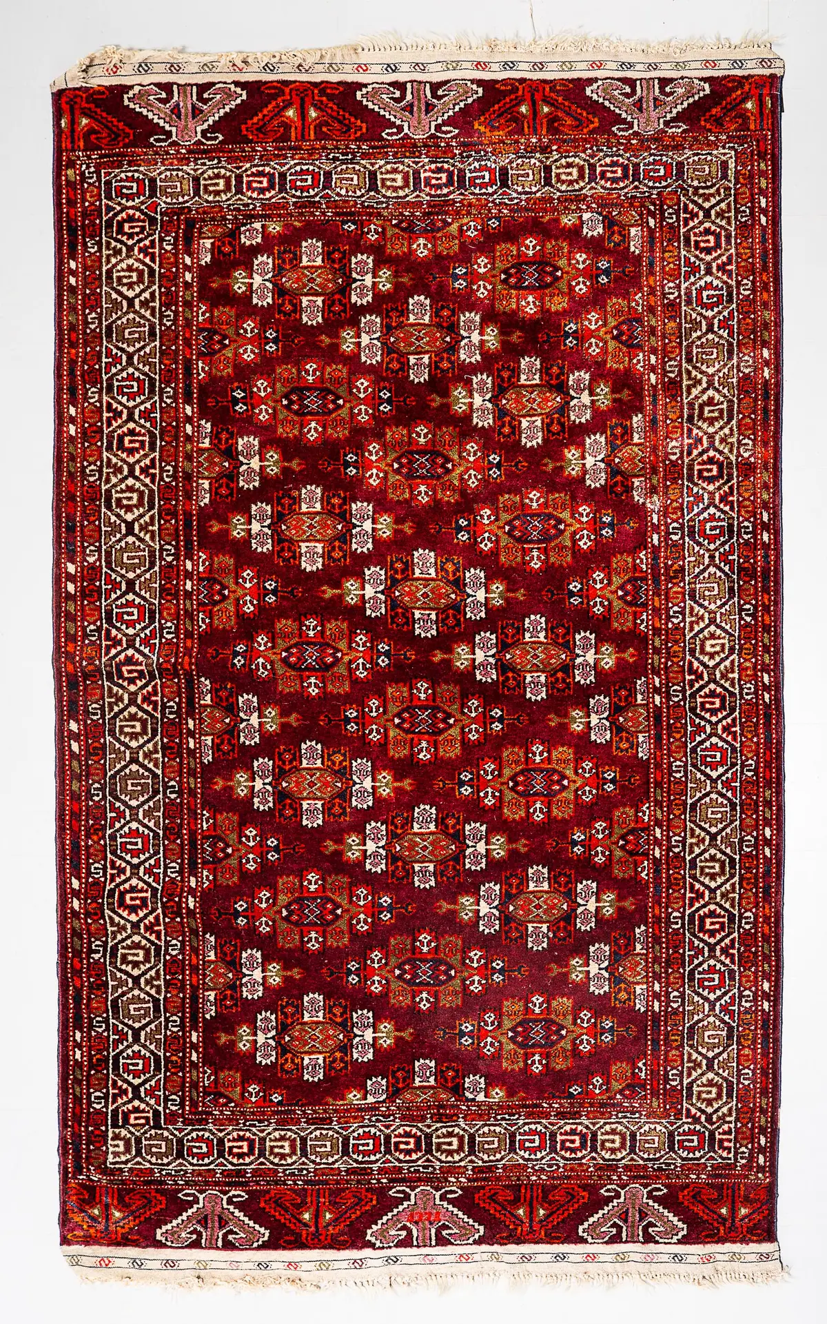 MATTA, Yomut, turkmensk, 1900-talets andra hälft. (113 × 195 cm).