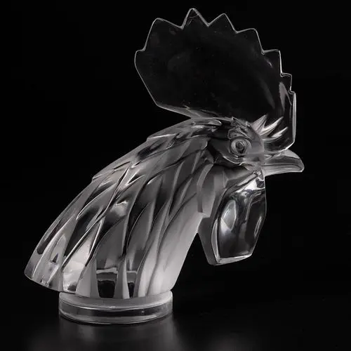 Lalique Tete de Coq Car Mascot