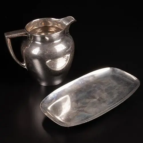 Black Starr & Frost, Whiting Sterling Silver Pitcher