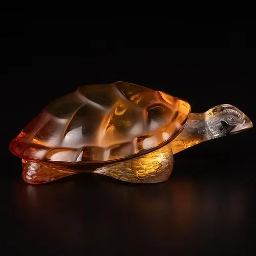 Lalique Caroline Turtle Paperweight