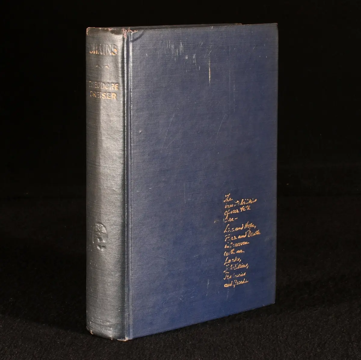 [Signed] [First Edition] Chains: Lesser Novels and...
