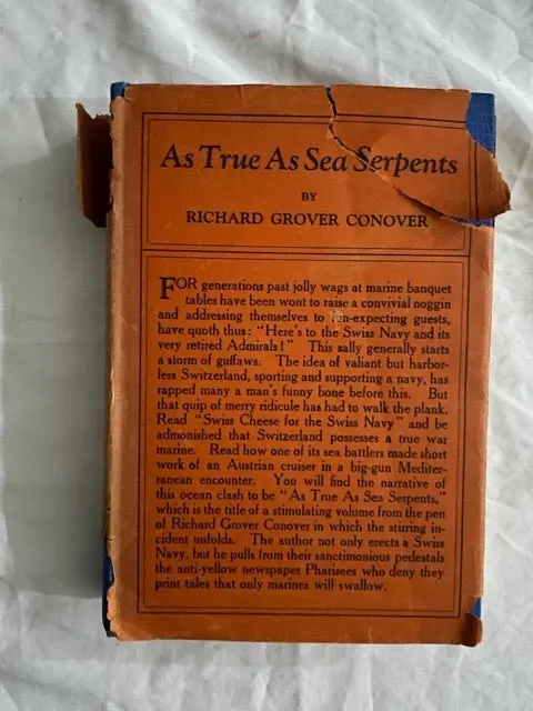 [Signed] [First Edition] As True as Sea Serpents (Signed) Conover