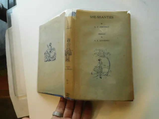 [Signed] [First Edition] She-Shanties - signed by author HERBERT