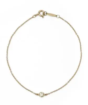Tiffany & Co.: A "Diamonds by the Yard" bracelet set with a brilliant-cut