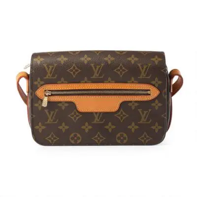 Louis Vuitton: A "Saint-Germain" bag of brown monogram canvas with