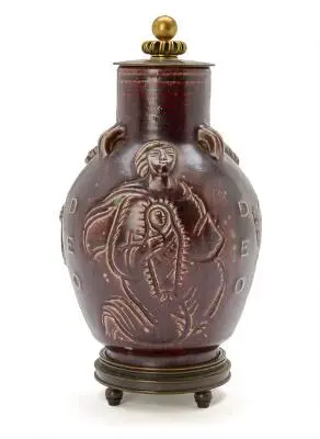 Jais Nielsen, Knud Andersen: "Virgin Mary and Child". A stoneware