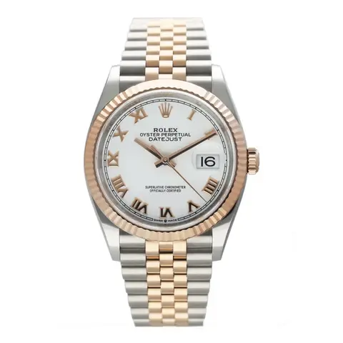 Rolex Datejust 126231 White Dial Mens Watch Box Papers