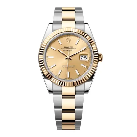 Rolex Datejust 41 126333 Champagne Dial Mens Watch Box Papers