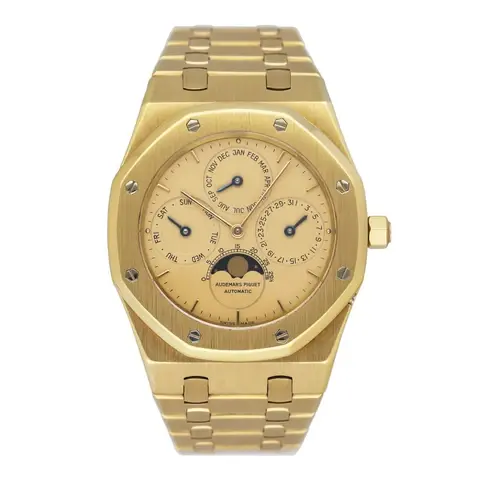 Audemars Piguet Royal Oak 25654BA Perpetual Calendar Mens Watch Box Papers