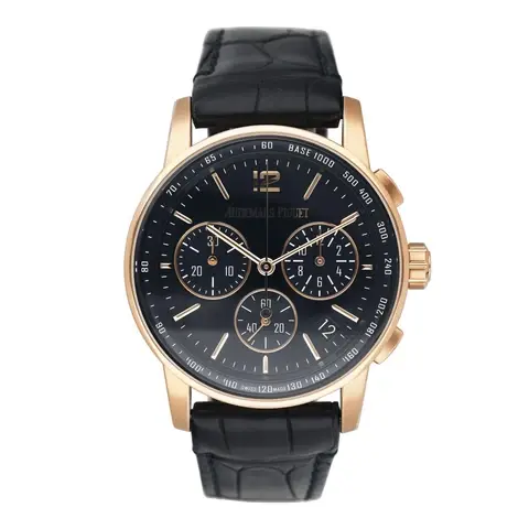Audemars Piguet Code 11.59 26393OR Blue Dial Mens Watch Box Papers