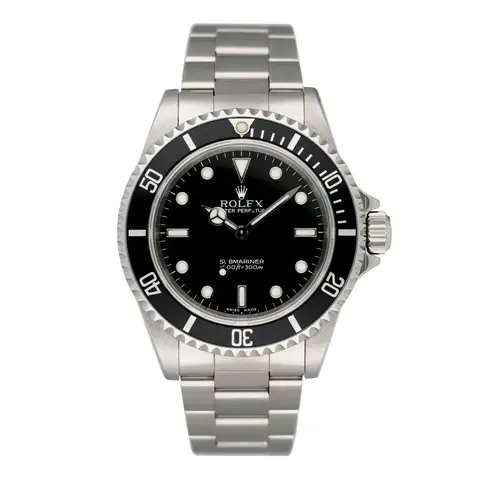 Rolex Submariner 14060M No Date Black Dial Mens Watch