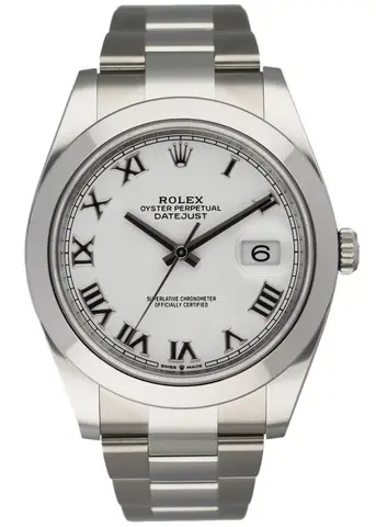Rolex Datejust 41 126300 Stainless steel Men's Watch Box Papers