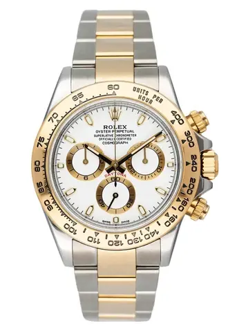 Rolex Daytona 116503 White Dial Two Tone Mens Watch