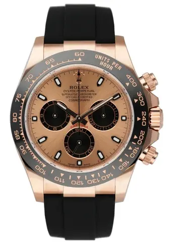 Rolex Daytona 116515LN 18K Rose Gold Pink Dial Mens Watch