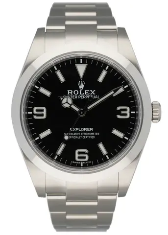 Rolex Explorer 214270 MKII Dial Mens Watch Box Papers