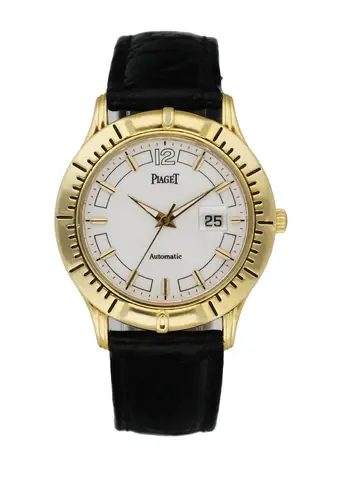 Piaget Polo 24010 M 501 D 18K Yellow Gold Men's Watch