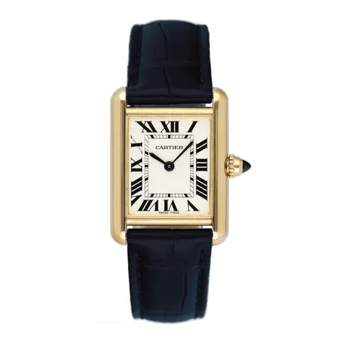 Cartier Tank Louis W1529856 18K Yellow Gold Ladies Watch