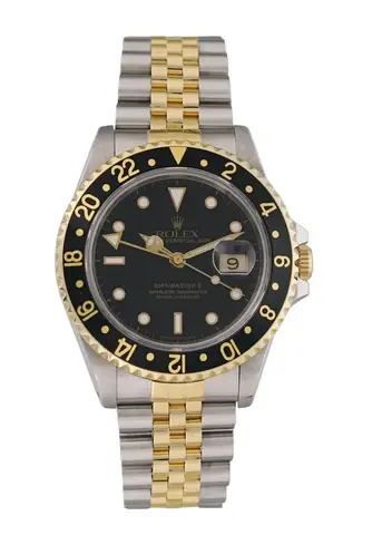 Rolex Oyster Perpetual Date GMT Master ll 16713 Mens Watch