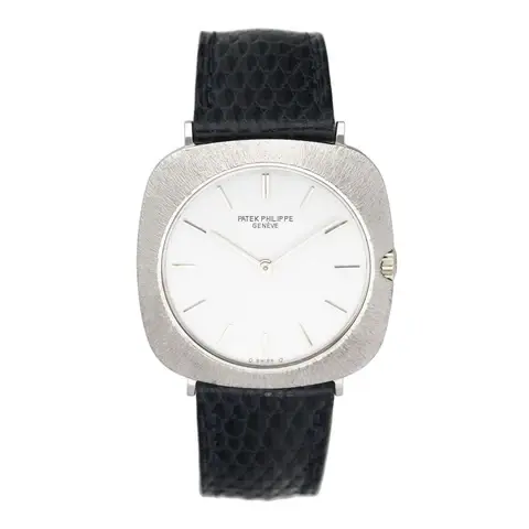 Patek Philippe Vintage 3543 White Dial 18K White Gold Watch