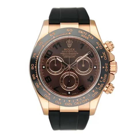 Rolex Daytona 116515LN Chocolate Dial Rose Gold Mens Watch