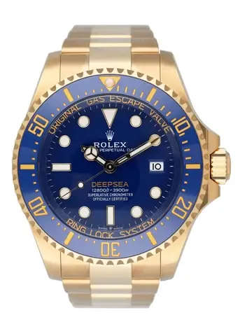 Rolex Deepsea 136668LB Blue Dial Mens Watch Box Papers