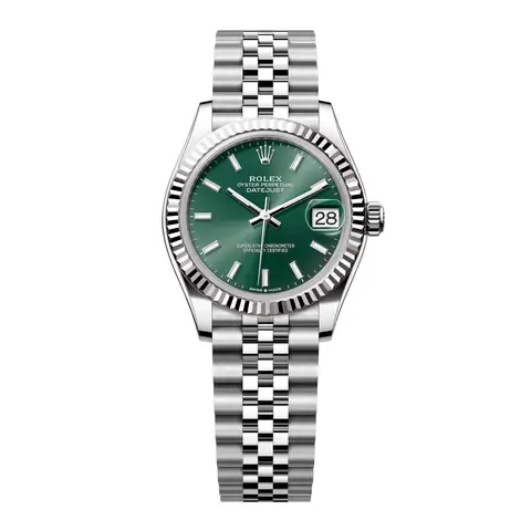 Rolex Datejust 278274 Green Dial Ladies Watch Box Papers