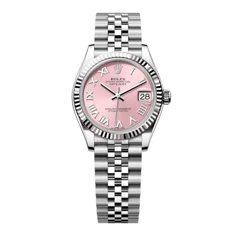 Rolex Datejust 278274 Roman Pink Dial Ladies Watch Box Papers