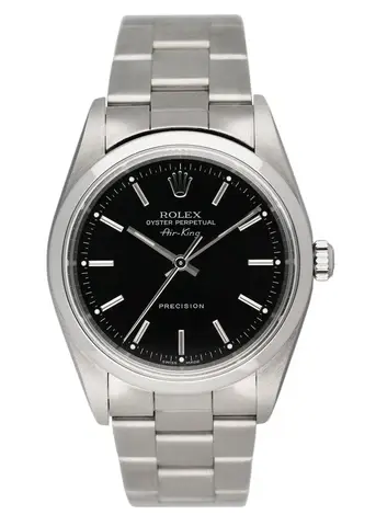 Rolex Air King Precision 14000M Mens Watch Box Papers