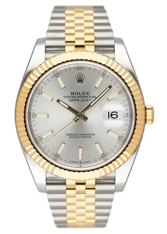 Rolex Datejust 41 126333 Silver Dial Mens Watch Box Papers