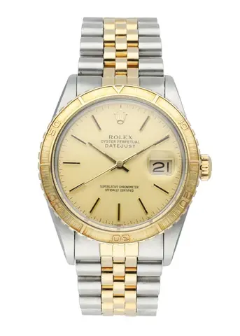 Rolex datejust 16253 Turn-O-Graph Mens Watch Box Papers