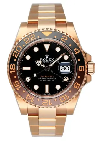 Rolex Oyster Perpetual Date GMT-Master II 126715CHNR Mens Watch Box Papers