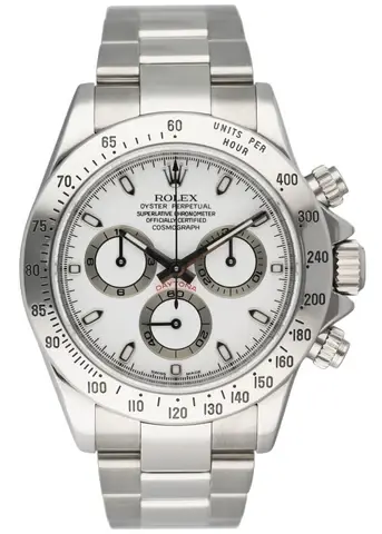 Rolex Daytona Cosmograph 116520 Steel White Dial Mens Watch