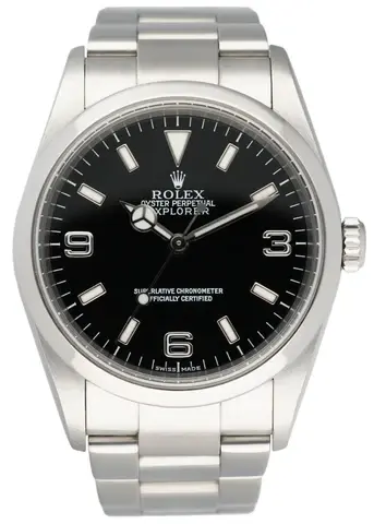Rolex Explorer 114270 Steel Mens Watch Box & Papers