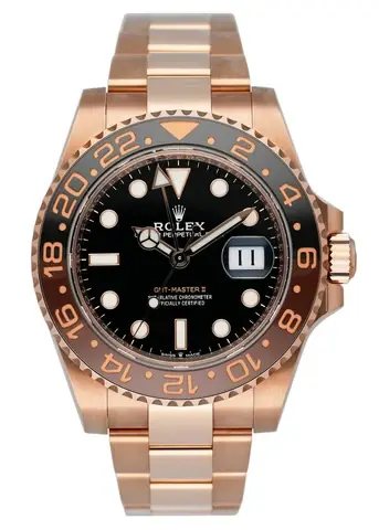 Rolex GMT-Master II 126715CHNR "Rootbeer" Mens Watch Papers
