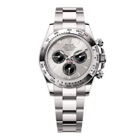 Rolex Daytona 126509 Silver Dial 18K White Gold Mens Watch Box Papers