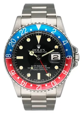 Rolex GMT-Master 1675 "Pepsi" Mens Watch Box Papers