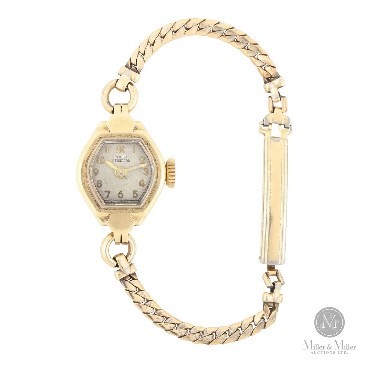 Rolex, 14K Standard Cocktail Wristwatch