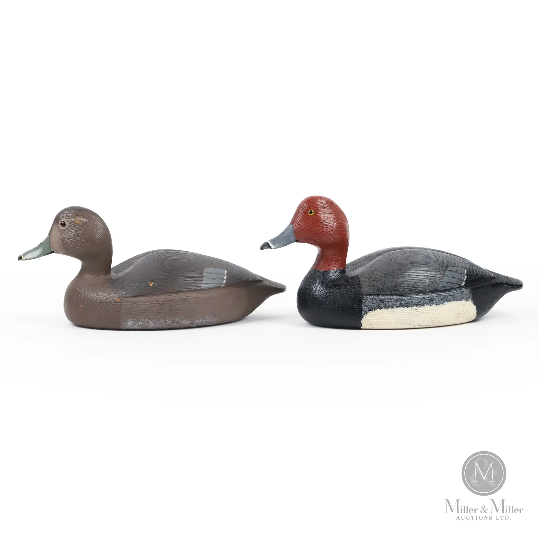 Art Chilton Red Head Decoy Pair