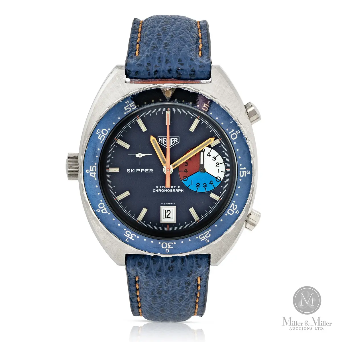 Heuer Skipper Ref. 15640, in Autavia 15630 Case