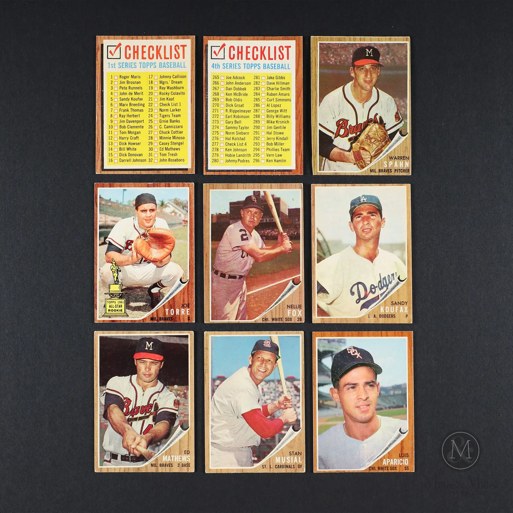 1962 Topps Baseball Partial Set (353/598) w/ Duplicates (251)