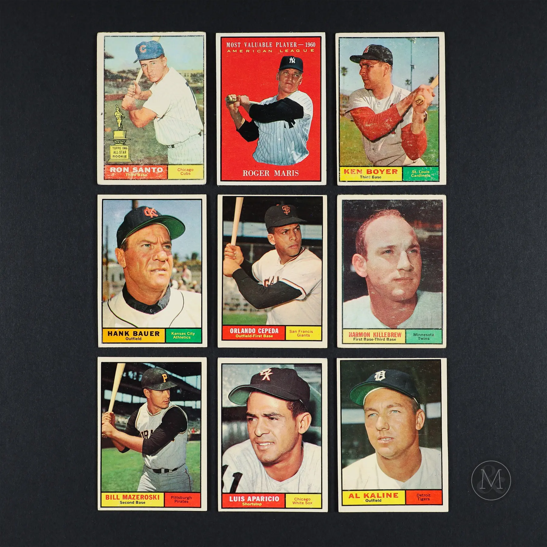 1961 topps Baseball Partial Set (378/587) w/ Duplicates (108)