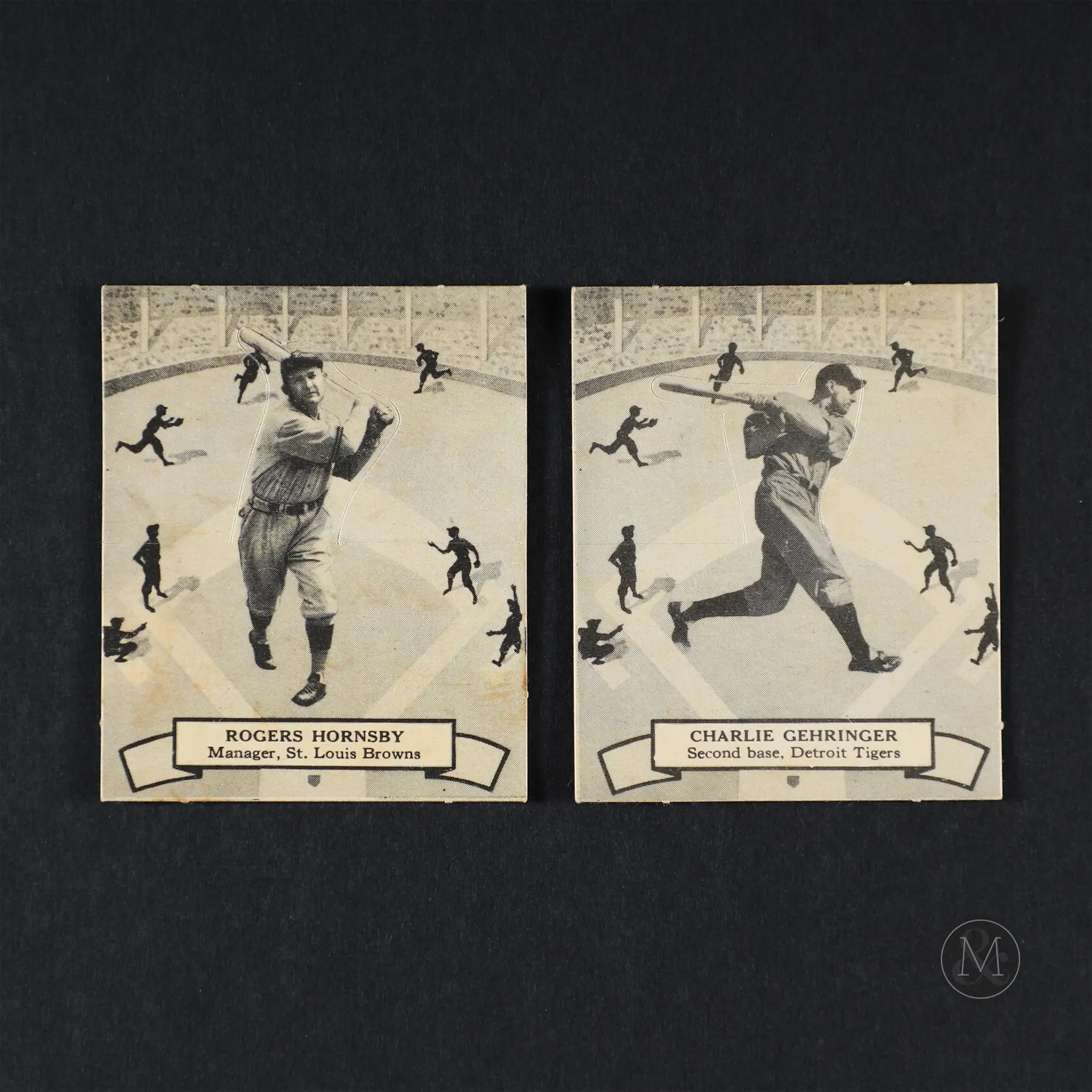 1937 O-Pee-Chee #112 Gehringer & #140 Hornsby