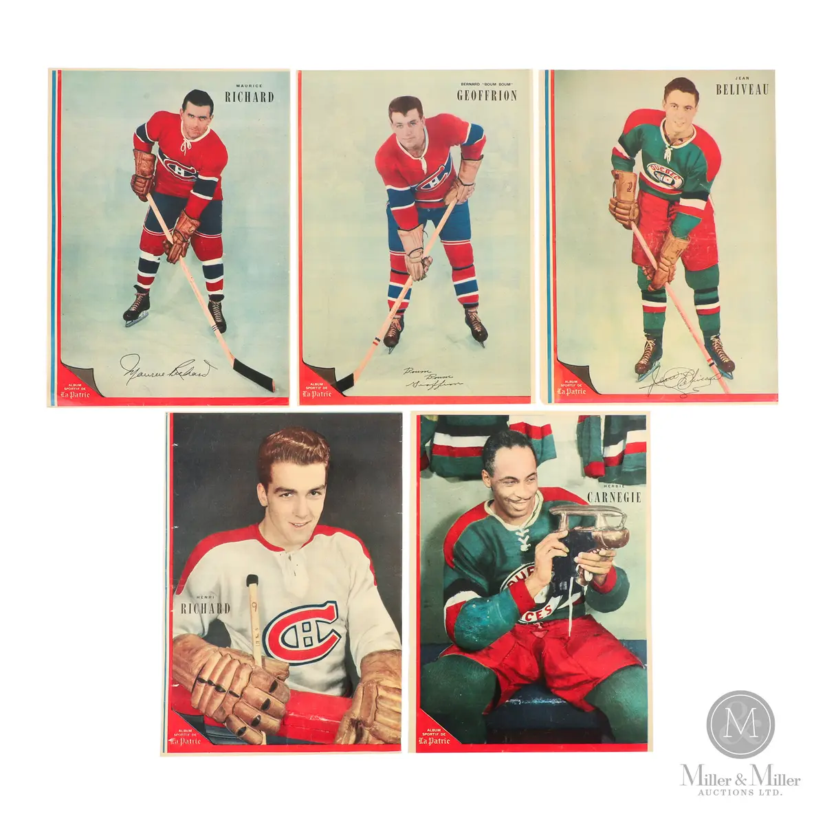 Significant Collection of La Patrie Sports Photos (125+)