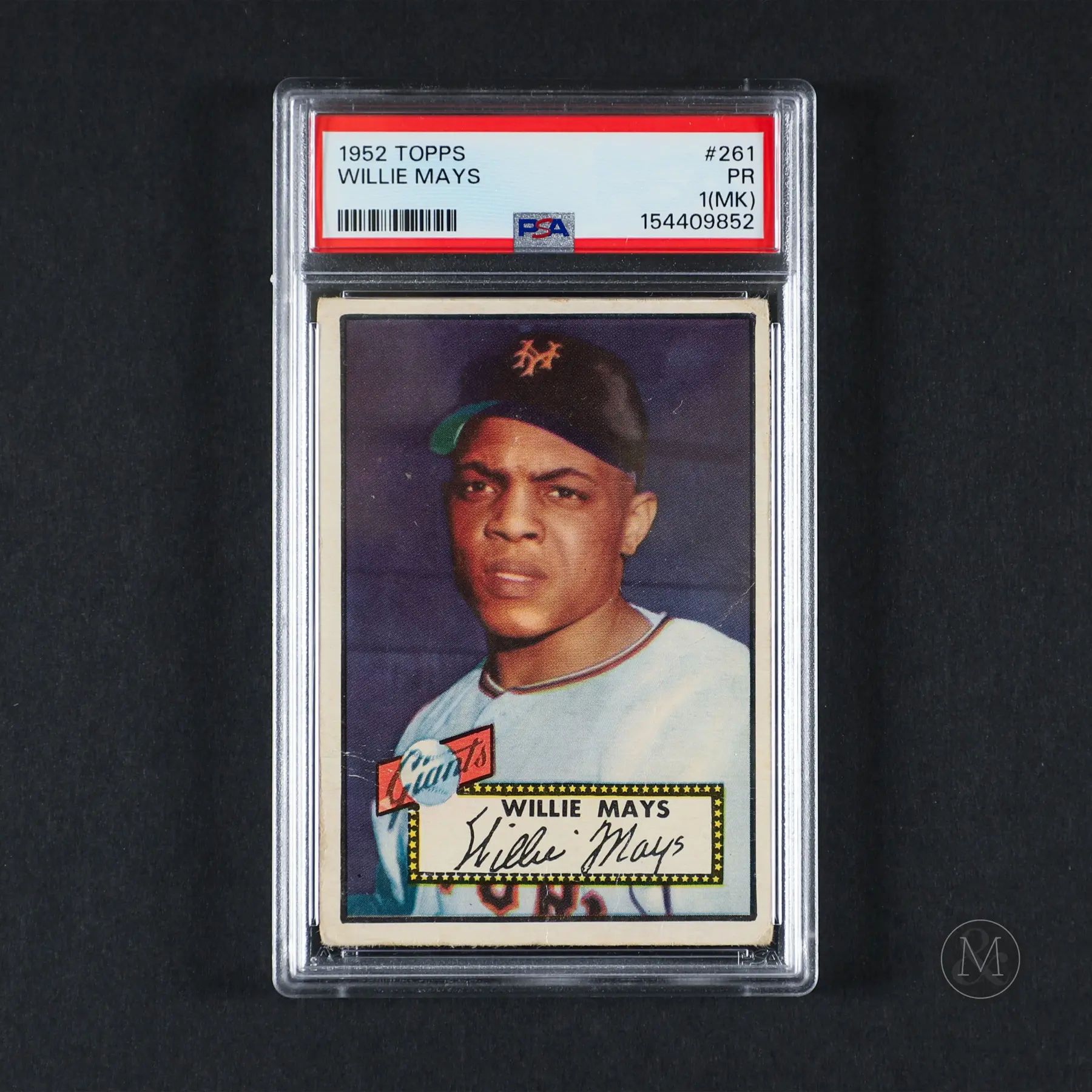1952 Topps Willie Mays (PSA 1 (MK))