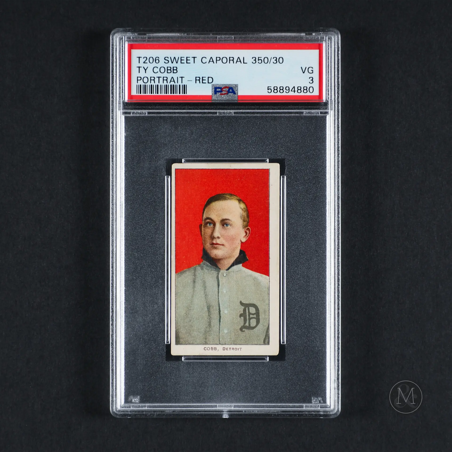 *PREVIEW LOT* 1909-11 T206 Sweet Caporal Ty Cobb Red Portrait