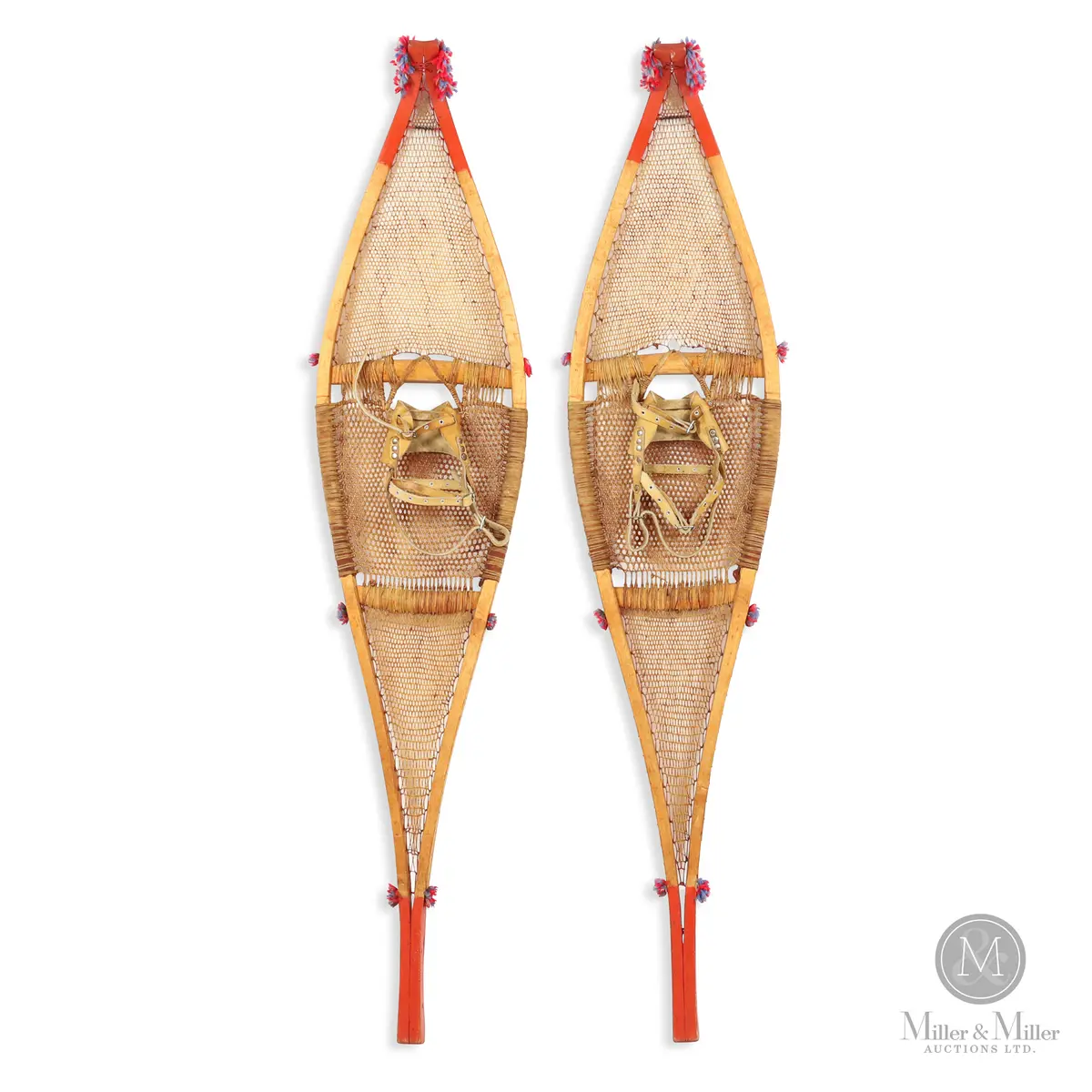 Native Ojibwe Traditional Snowshoes